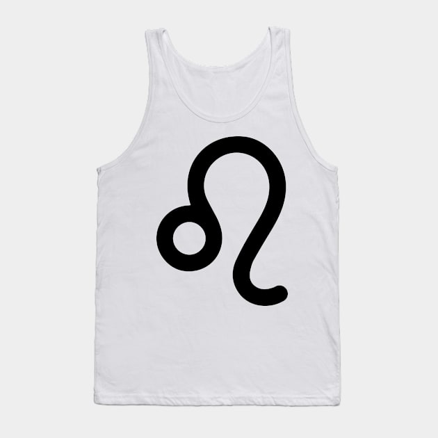 Leo Astrology Zodiac Star Sign Tank Top by murialbezanson